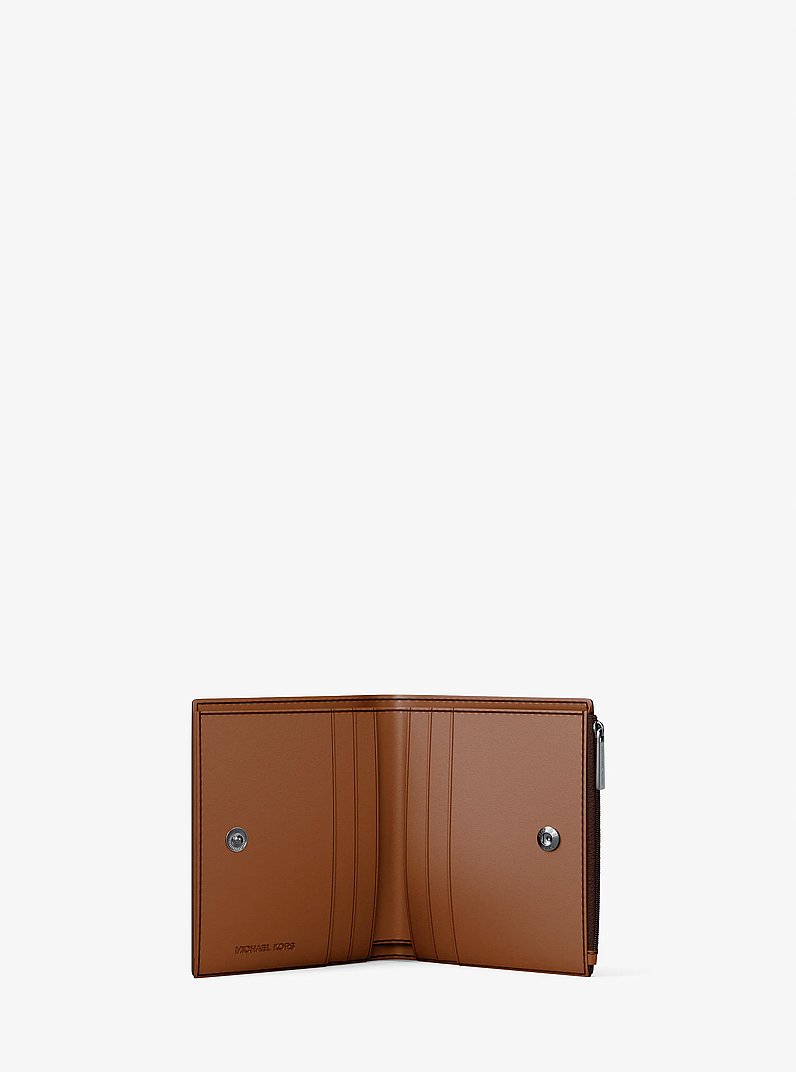 Portafoglio Hudson con logo in MARRONE/CUOIO | Michael Kors