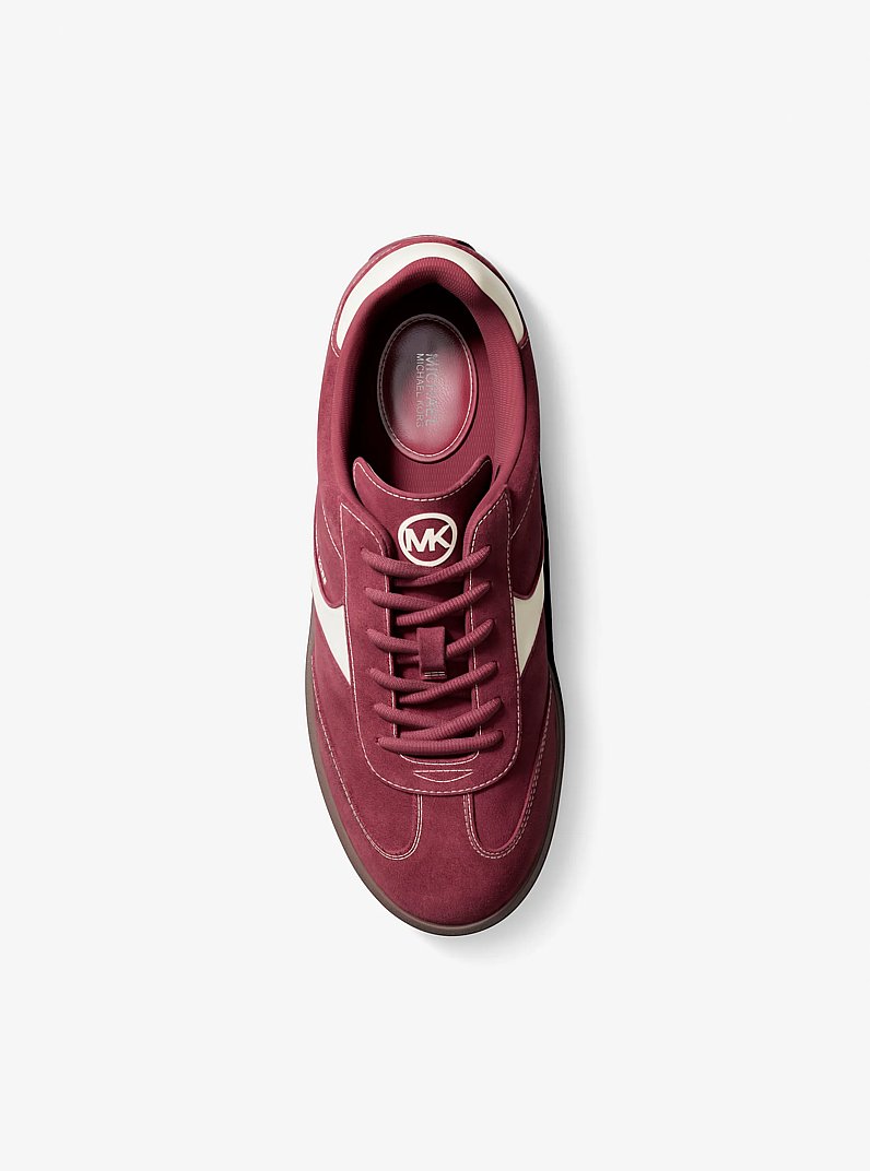 Benny Sneaker in MAROON | Michael Kors