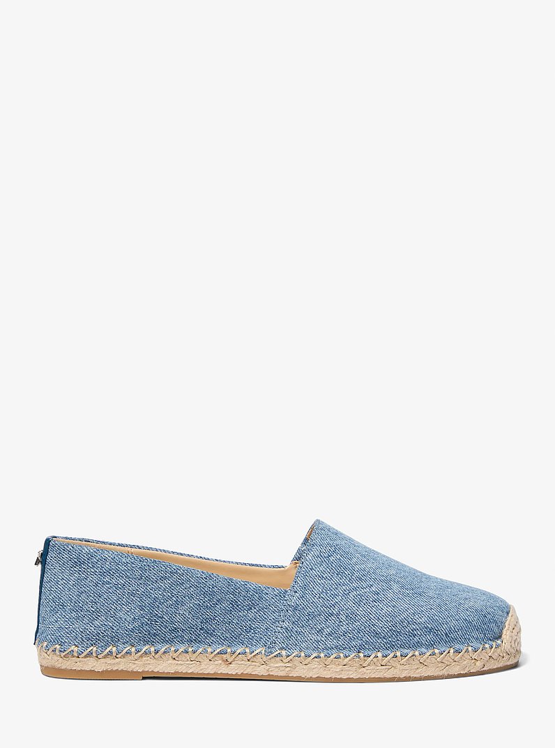 Kenzie Denim Espadrille in NEW HRZN WSH | Michael Kors