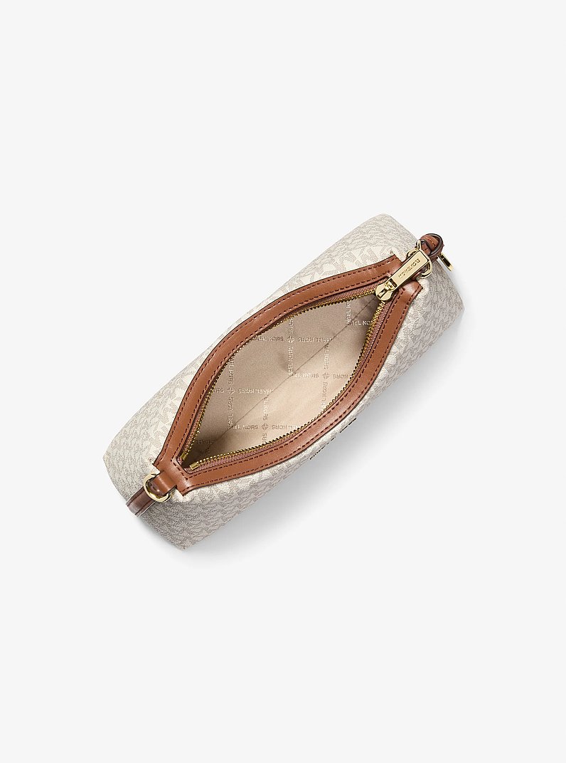 Sammy Small Signature Logo Convertible Crossbody Bag in VANILLA | Michael Kors