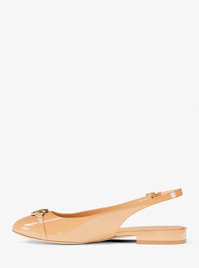 Dori Patent Slingback Flat in LIGHT BLUSH | Michael Kors