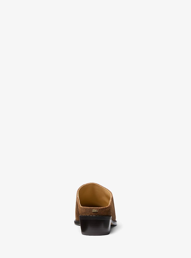 Nash Suede Mule in HUSK | Michael Kors