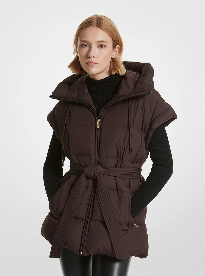 Chaleco acolchado in CHOCOLATE | Michael Kors