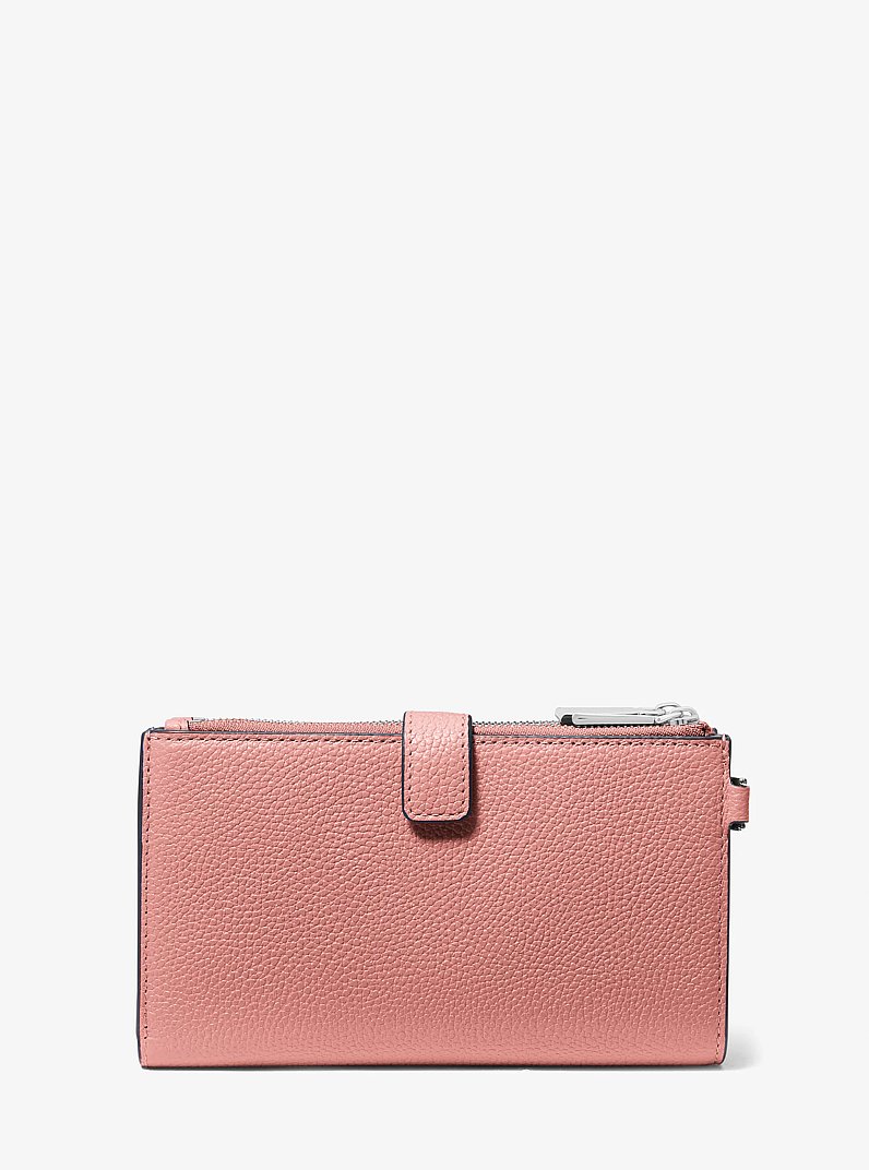 Cartera Adele de piel para smartphone in ROSE | Michael Kors