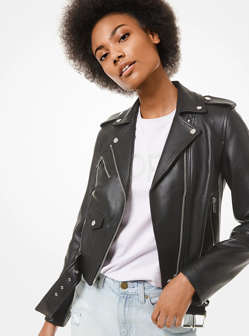 Leather Moto Jacket