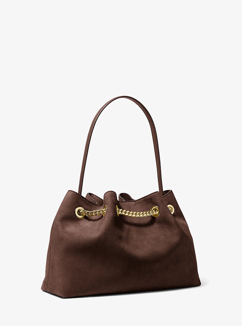 Mina Large Shoulder Bag in NUTMEG | Michael Kors