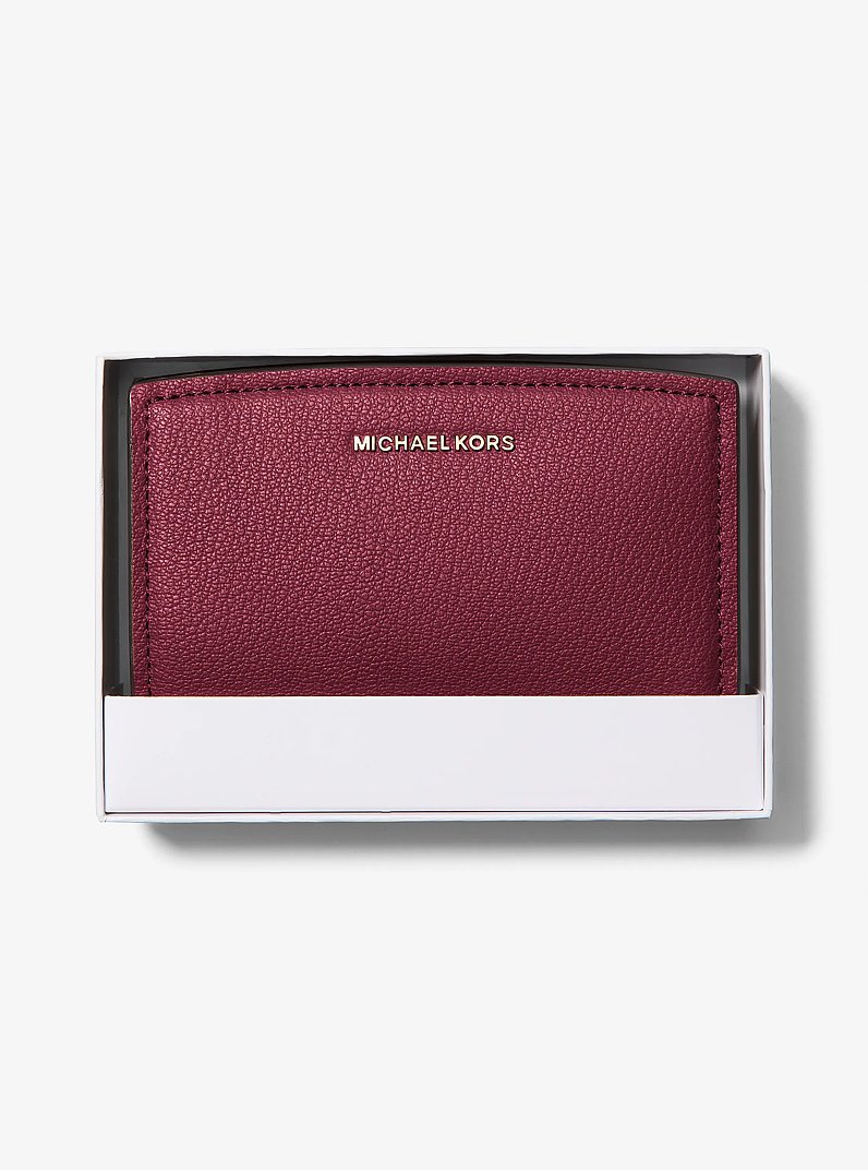 Portefeuille Bryant de taille moyenne en cuir grain&eacute; in M&Ucirc;RE | Michael Kors