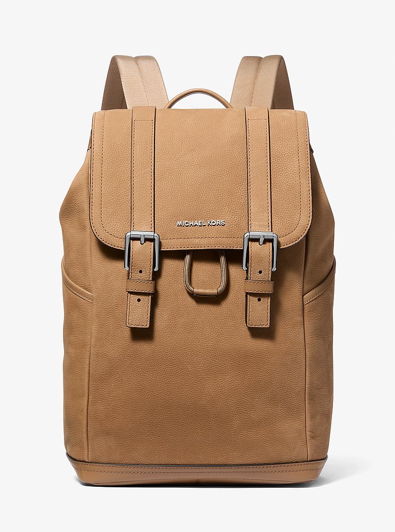 Hudson Medium Pebbled Leather Backpack
