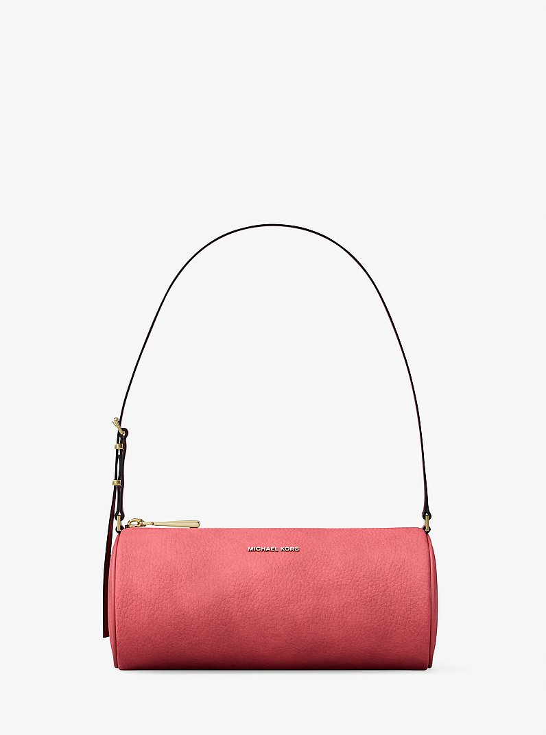Zylindrische Pochette Izzy Small aus Nubuk in LT BRY SBT | Michael Kors
