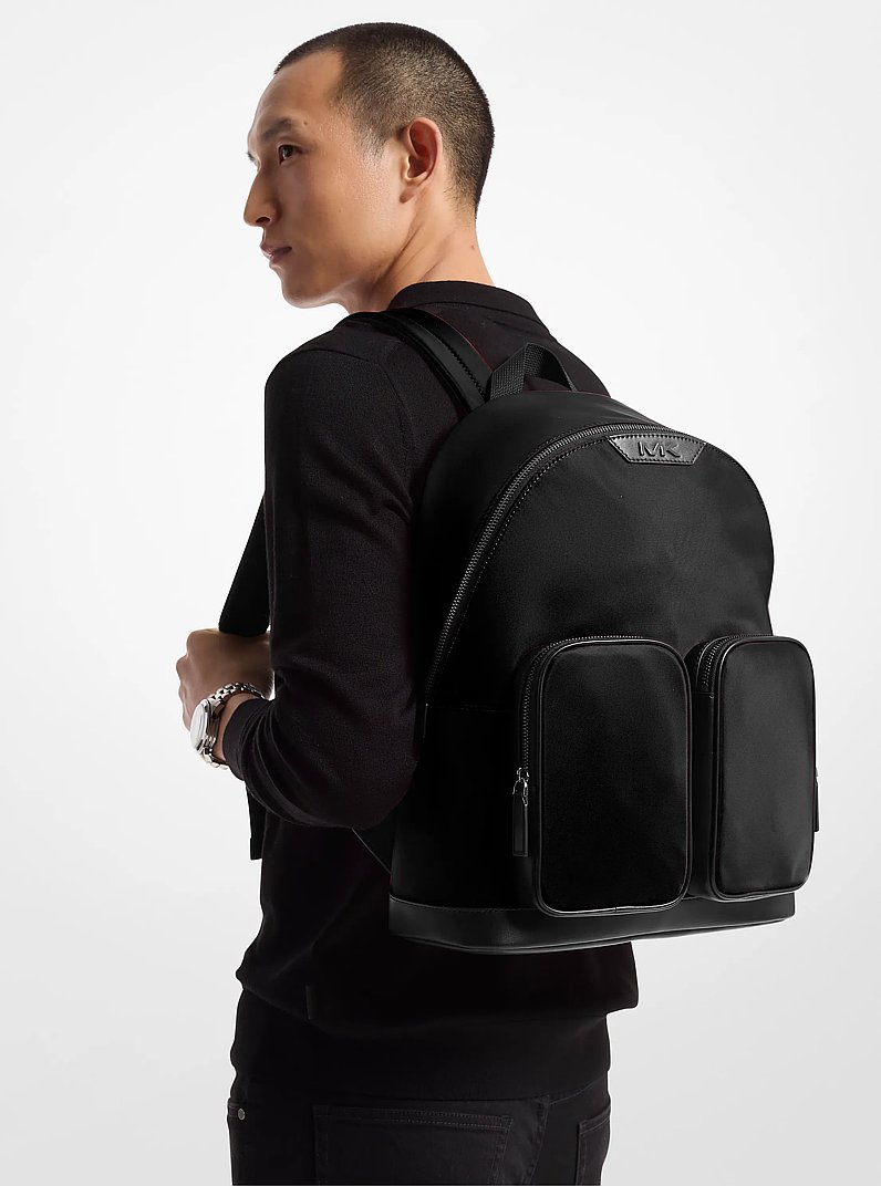 Lautner Nylon Pocket Backpack in BLACK - Sale | Michael Kors [US]