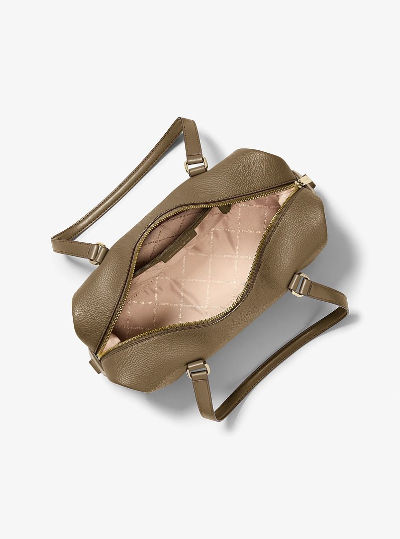 Bolso de hombro Teddi grande texturizado in LODEN | Michael Kors