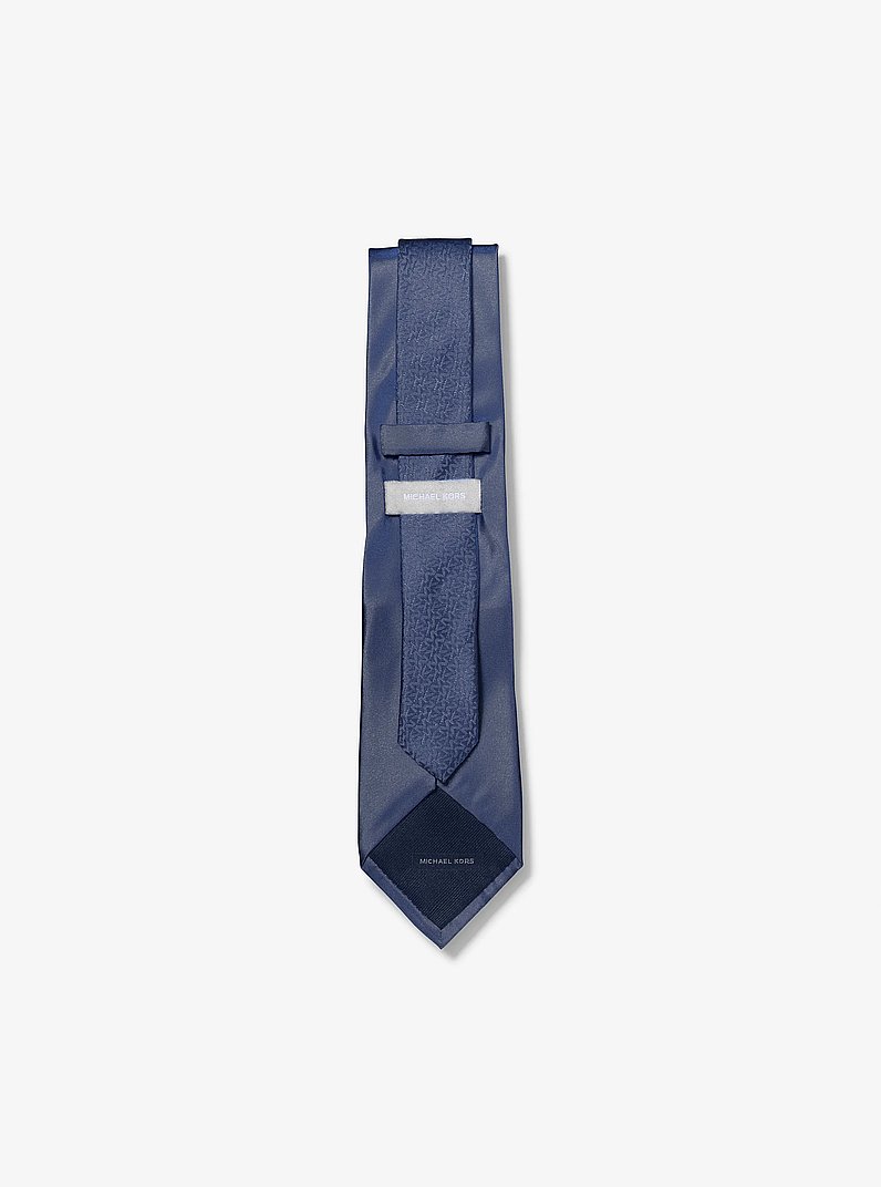 Silk Tie in NAVY | Michael Kors
