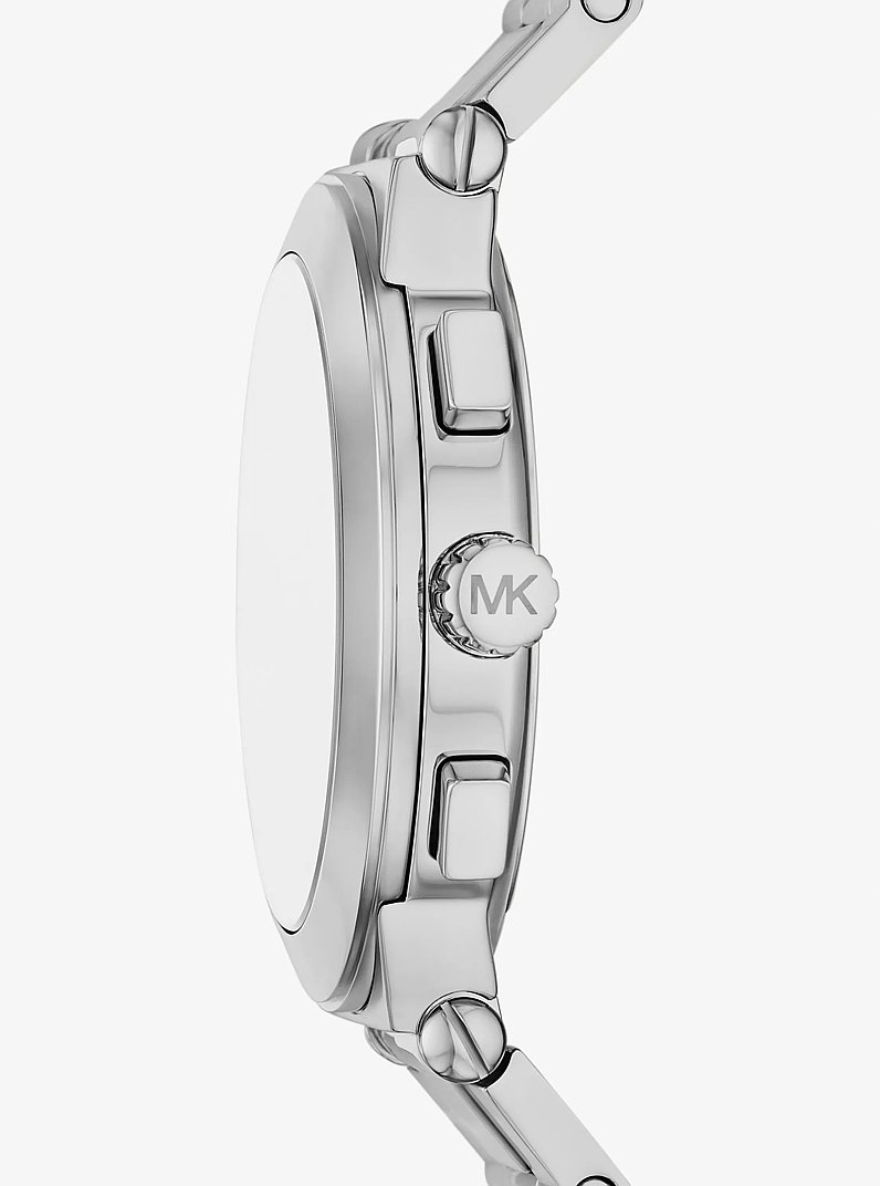 Oversized Billie Silver-Tone Watch in SILVER | Michael Kors