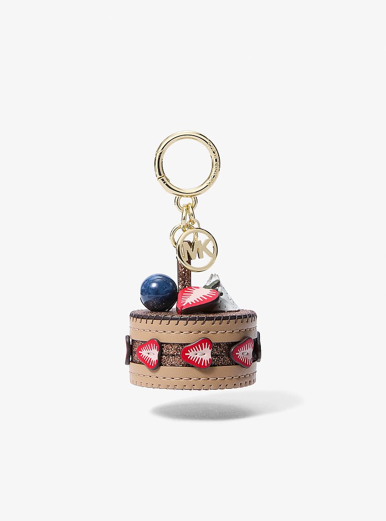 Cake Bag Charm in CAMEL | Michael Kors