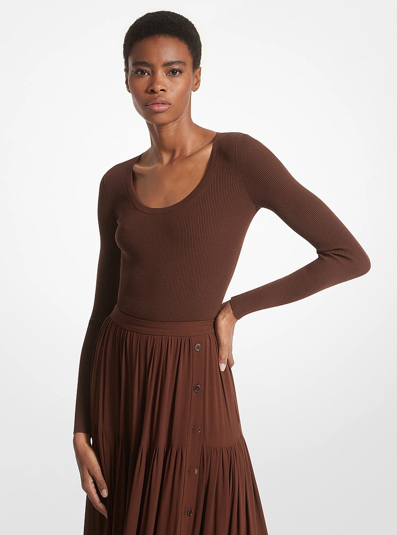 Stretch Viscose Bodysuit