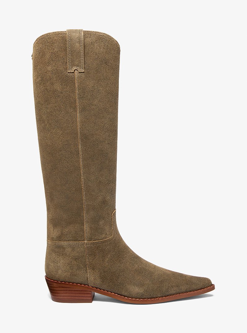 Stiefel Nash aus Wildleder in HUSK | Michael Kors