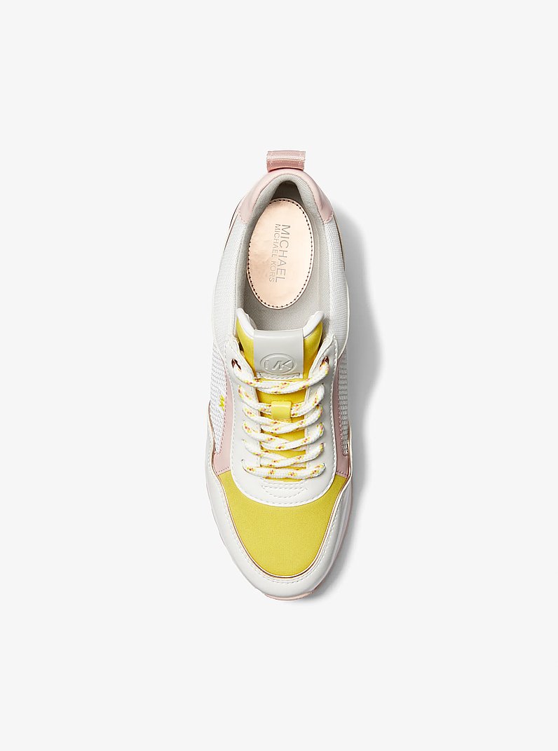 Zapatilla Maddy combinada con bloques de color in BLANCO INTENSO | Michael Kors