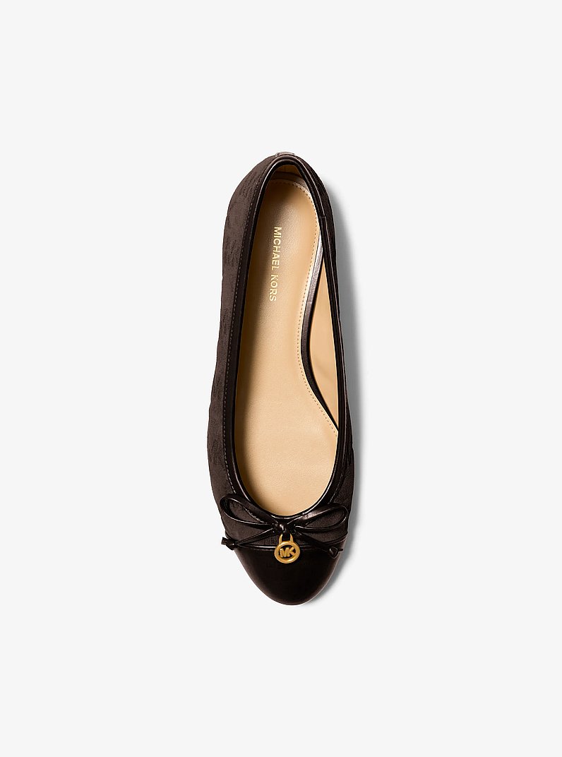 Su&egrave;de Piper Flex avec logo cousu in CHOCOLAT | Michael Kors