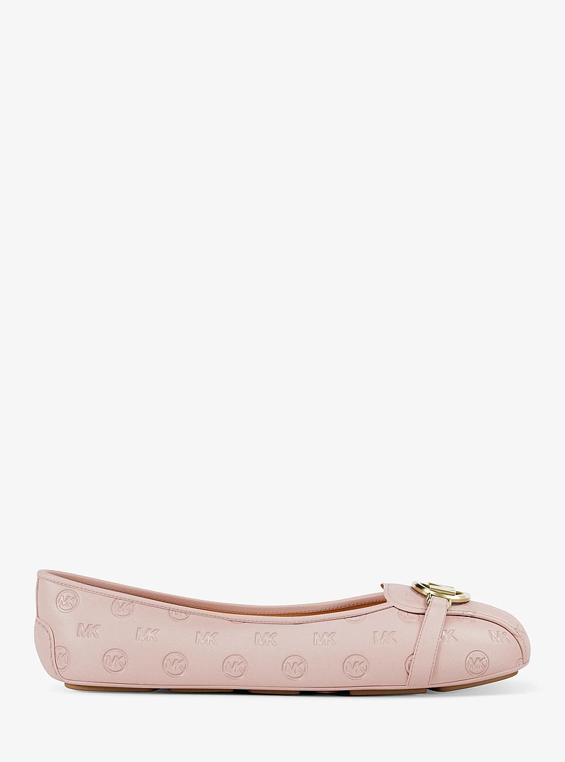 Mocas&iacute;n Fulton con logotipo grabado