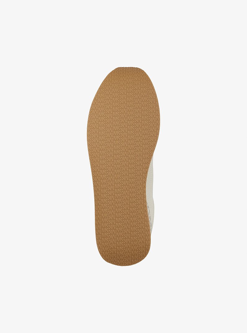 Essex Mixed-Media Trainer in VANILLA COMBO | Michael Kors