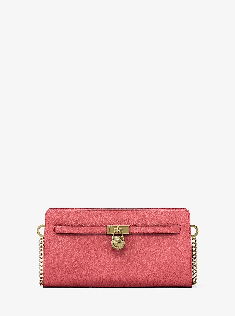 Wandelbare Umh&auml;ngetasche Hamilton Moderne Extra-Small mit Signature-Logomuster in LT BRY SBT | Michael Kors
