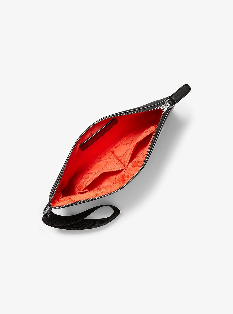 Brooklyn Nylon Travel Pouch in BLACK | Michael Kors