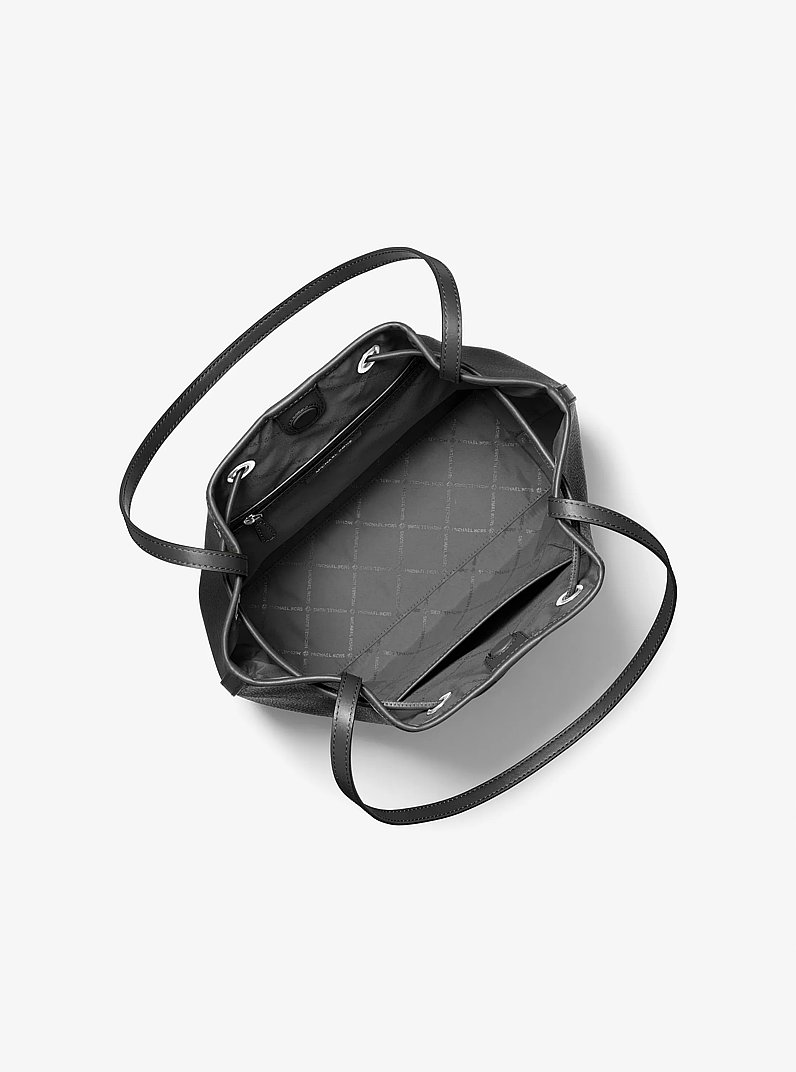 Avery Medium Bucket Tote Bag in BLACK | Michael Kors