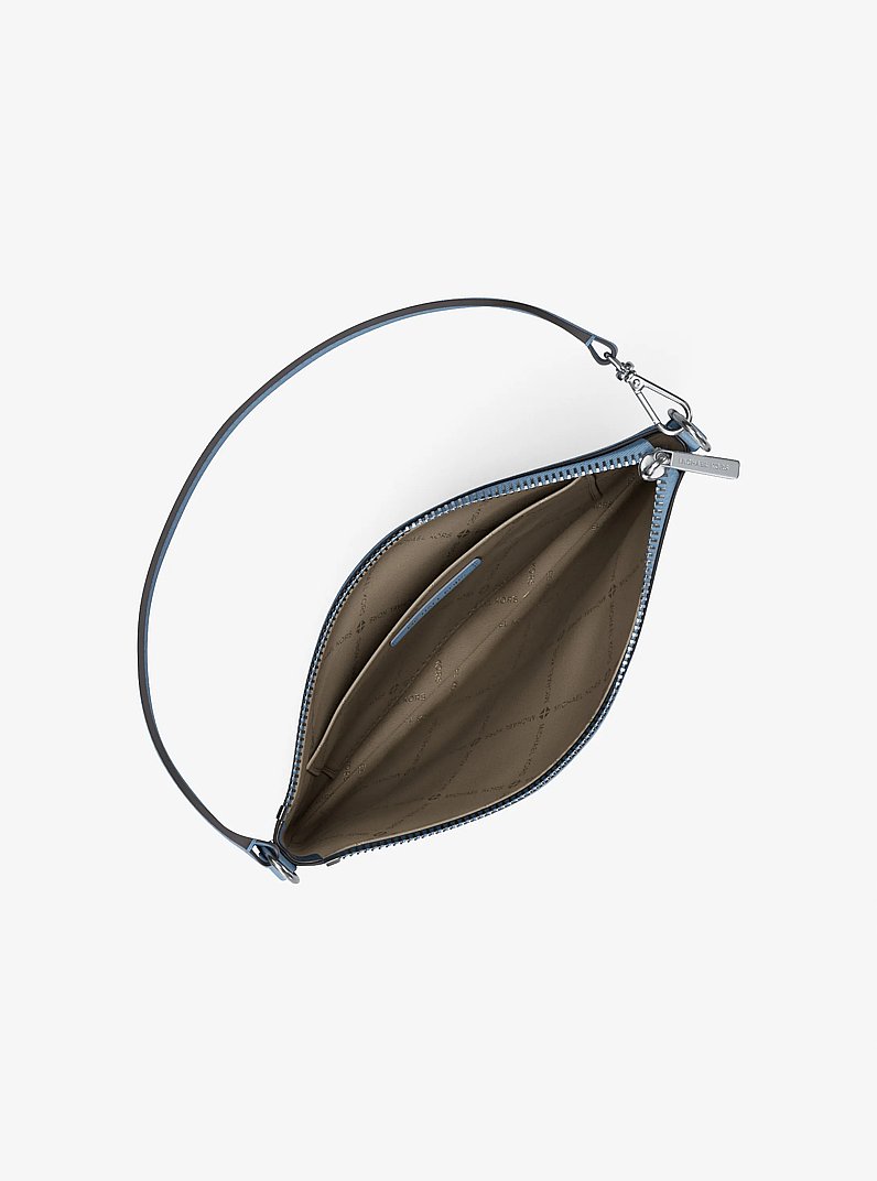 Jet Set Small Signature Logo Convertible Wristlet in LIGHT SKY | Michael Kors