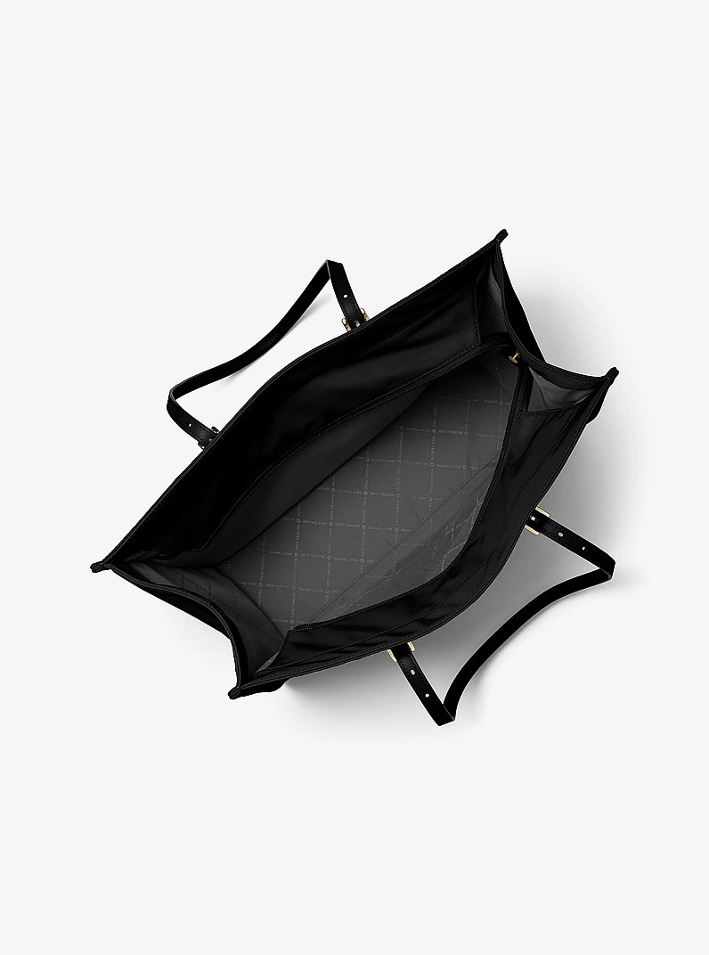 Borsa tote Zadie grande in nylon in NERO | Michael Kors