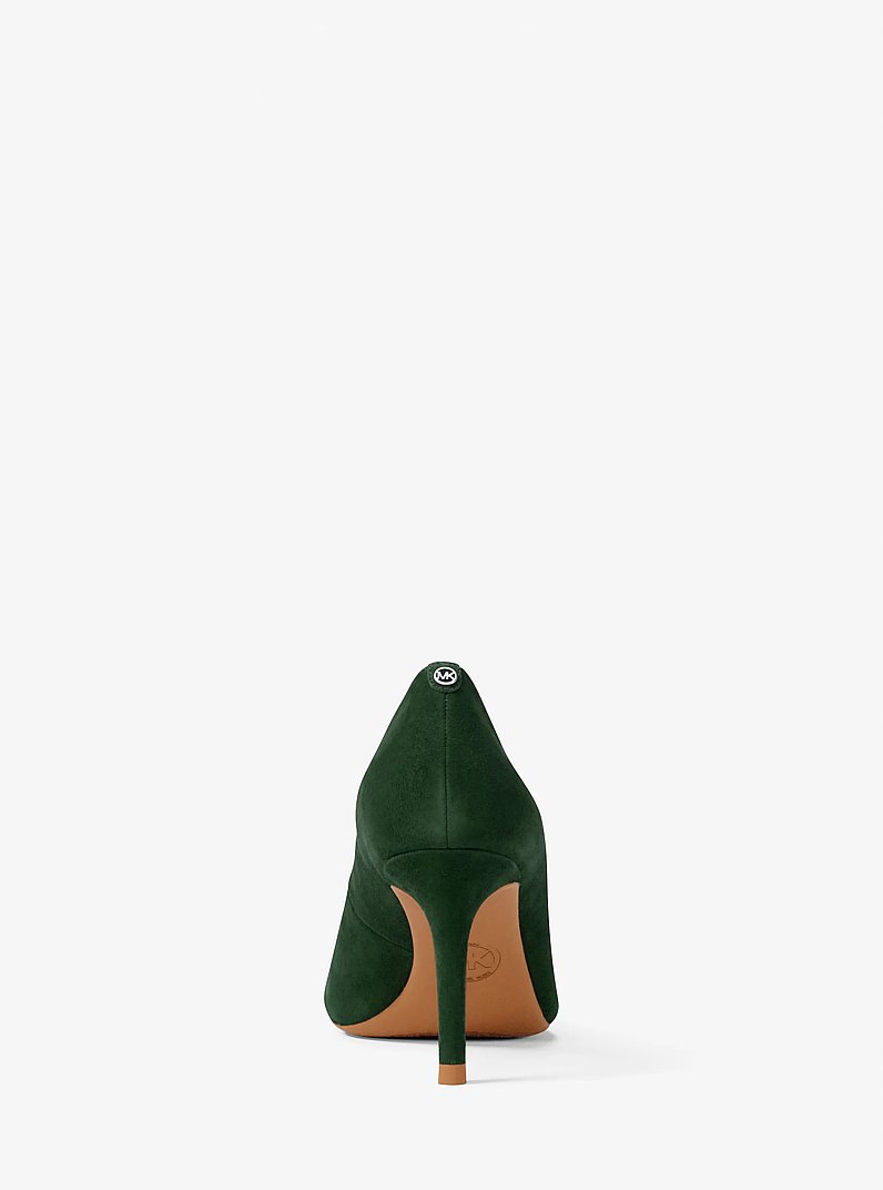 Alina Flex Suede Pump in MOSS | Michael Kors