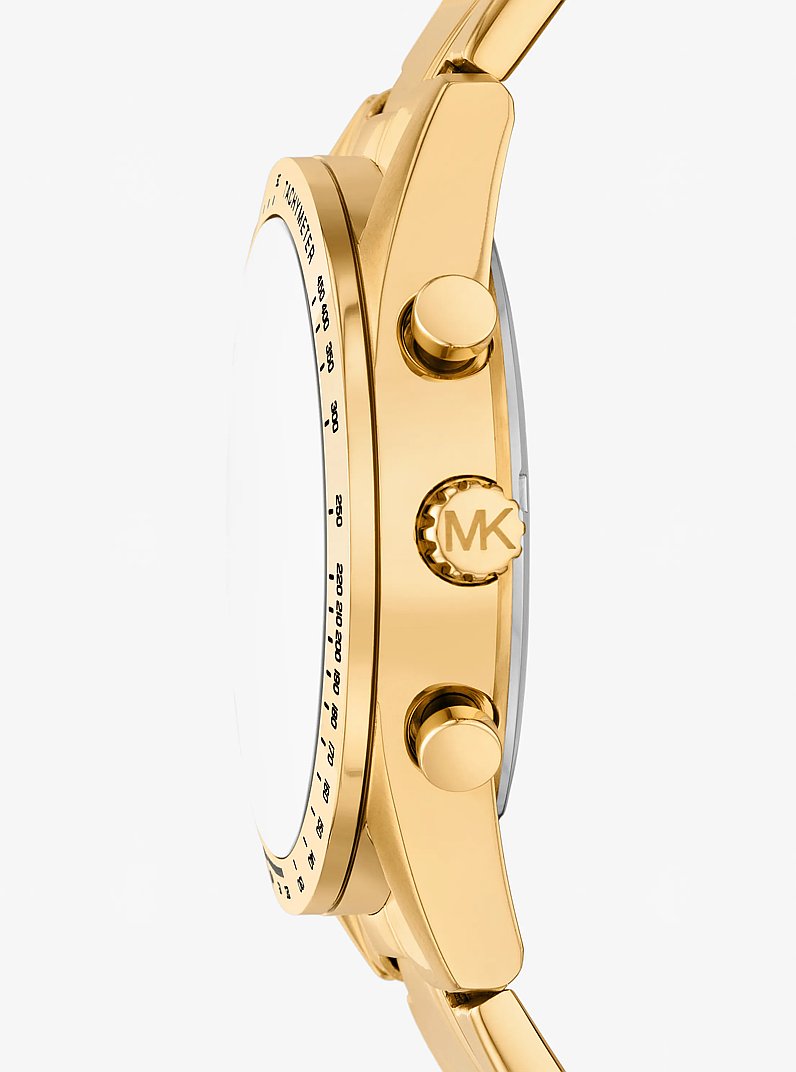 Oversized Warren Gold-Tone Watch in GOLD | Michael Kors