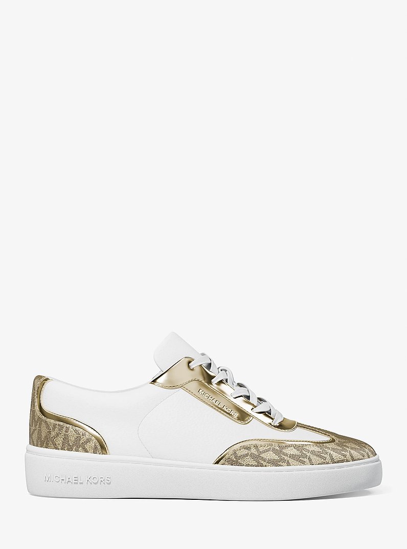 Basket Starr en m&eacute;lange de mati&egrave;res in DOR&Eacute; P&Acirc;LE | Michael Kors