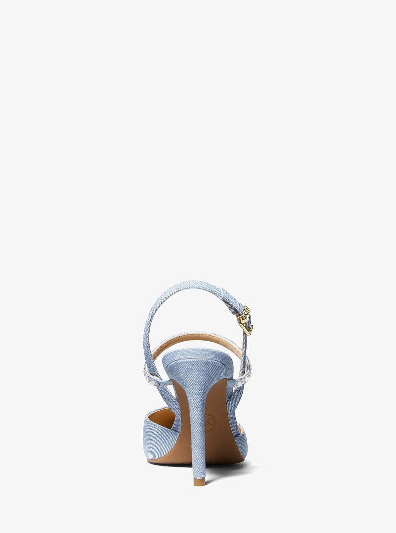 Ava Flex Embellished Denim Pump