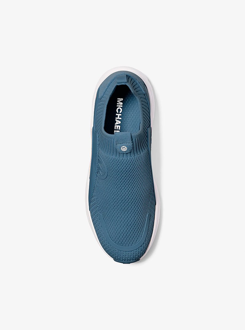 Zapatilla Sami de punto el&aacute;stico in CHAMBRAY OSCURO | Michael Kors