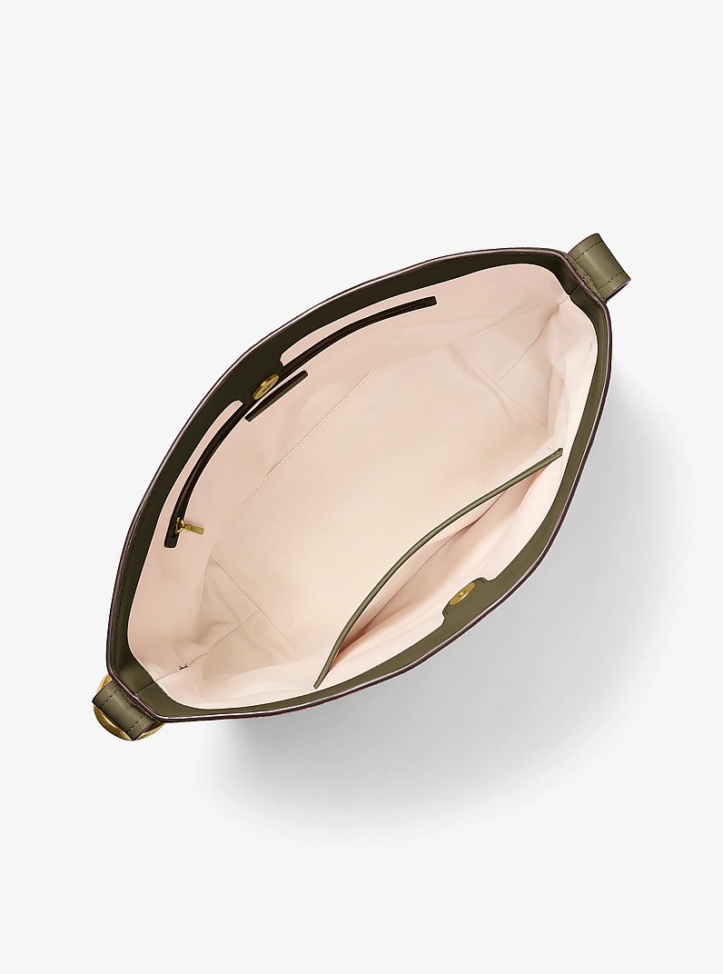 Shopper Nolita Large aus Wildleder in LODEN | Michael Kors