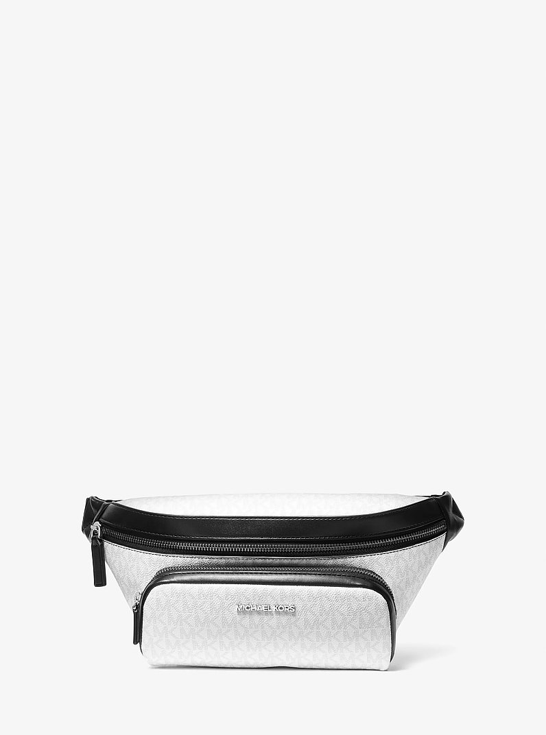 Cooper Logo Belt Bag in BRIGHT WHT | Michael Kors