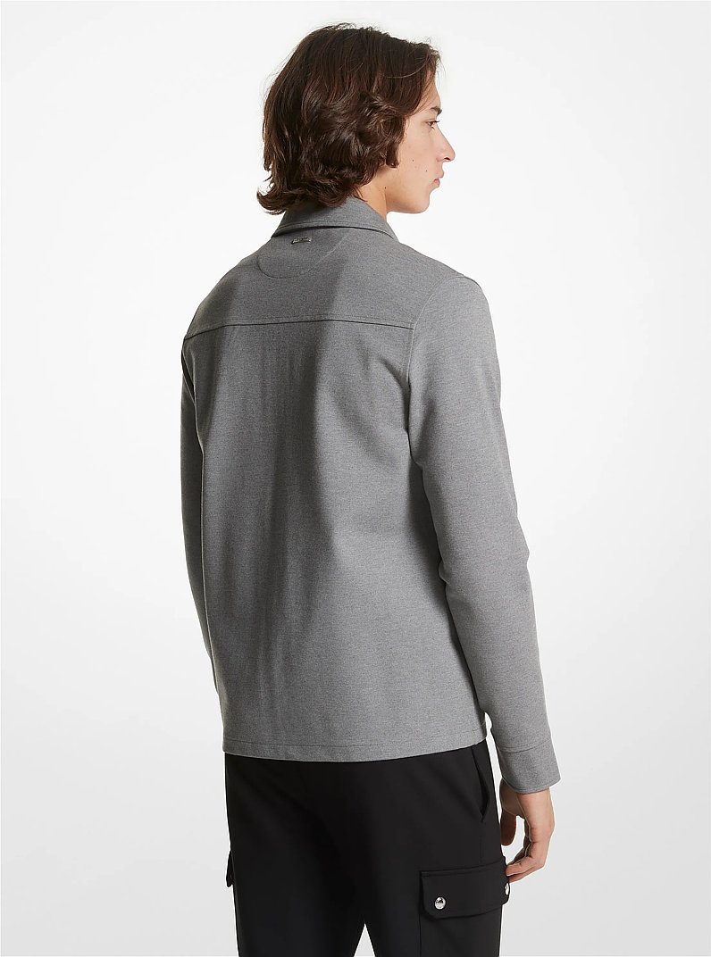 Jacke aus Romanit-Jersey