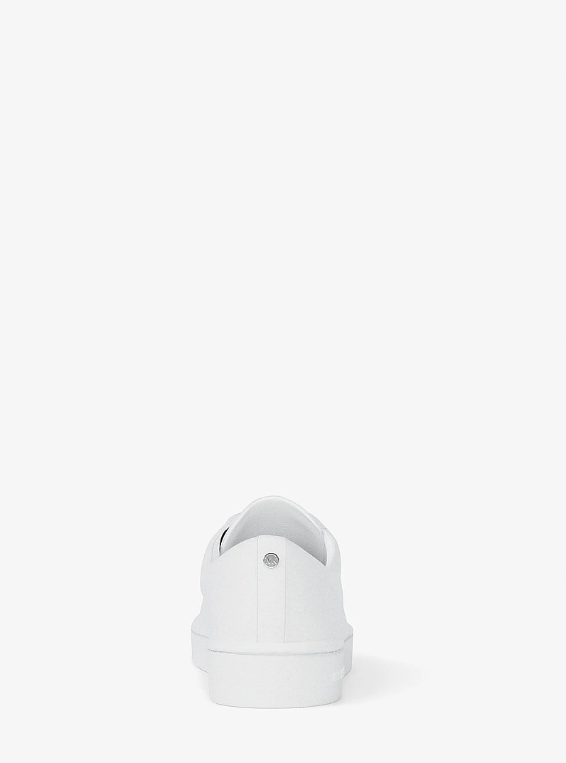 Keaton Leather Sneaker in OPTIC WHITE | Michael Kors
