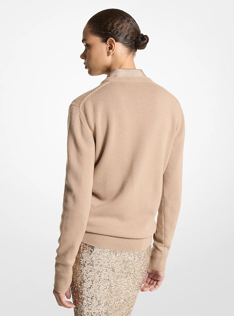 Cashmere Sweater in SAND | Michael Kors