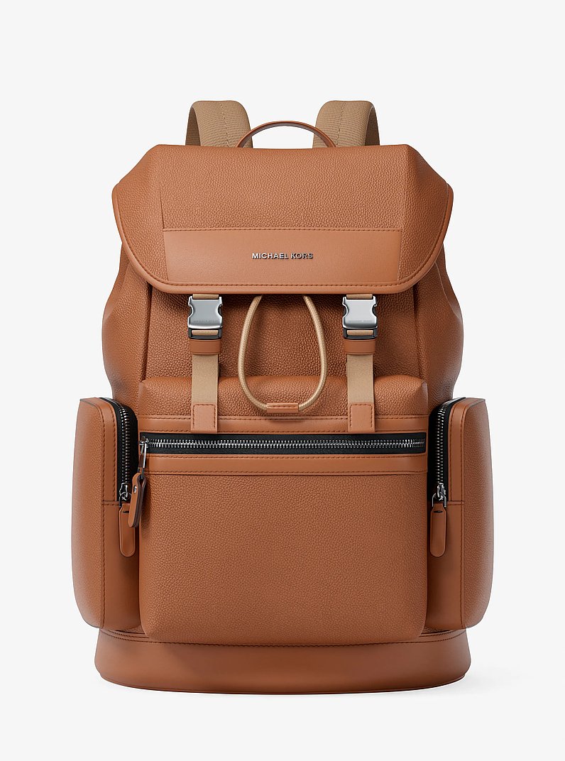 Mochila Jet Set de piel granulada in LUGGAGE | Michael Kors