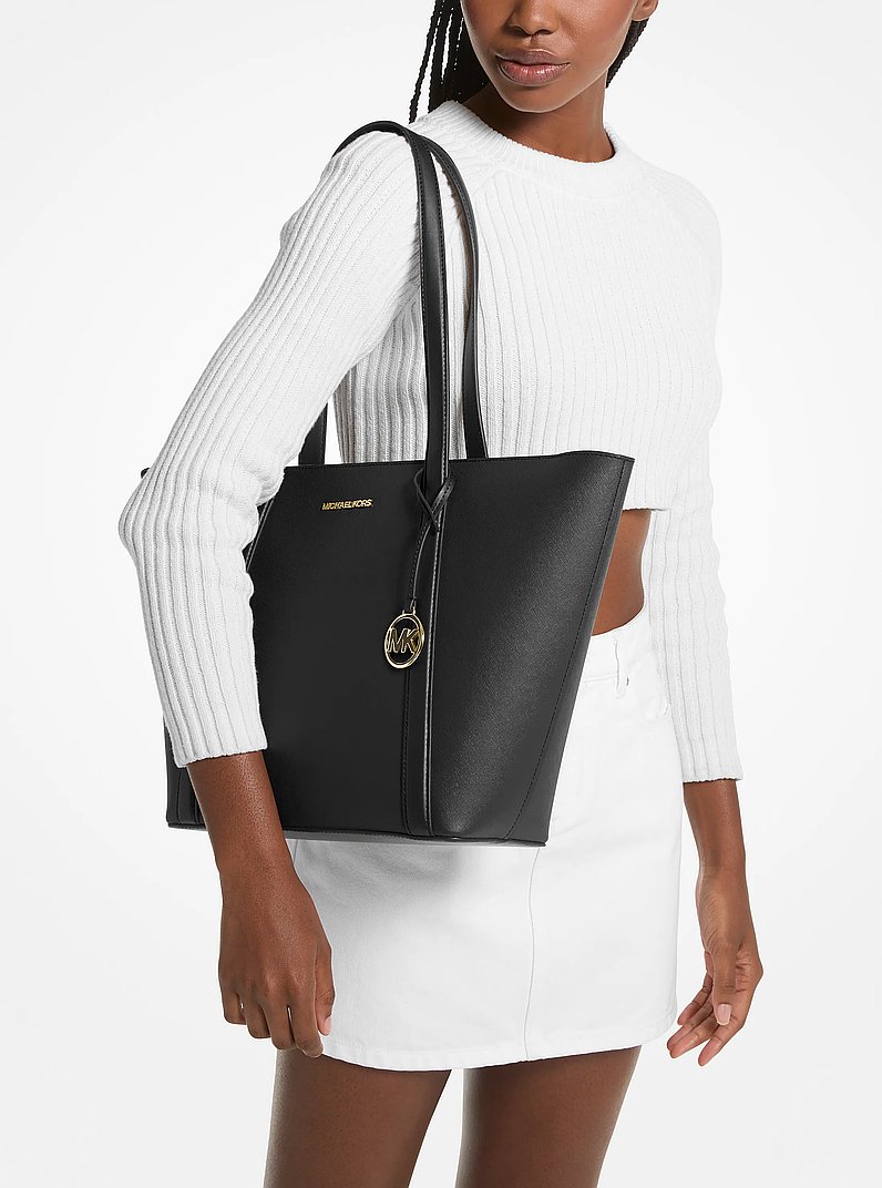 Pratt Large Tote Bag in BLACK | Michael Kors