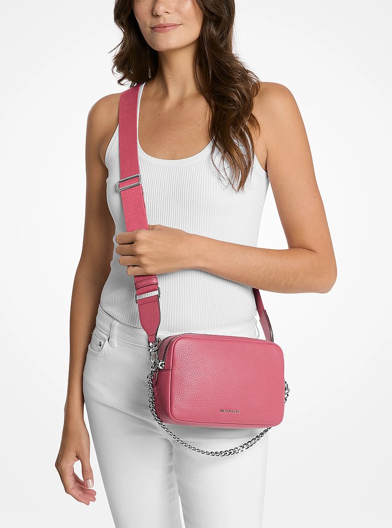 Kameratasche Bryant Medium aus gekrispeltem Leder in PALISANDER | Michael Kors