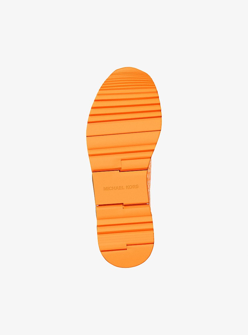 Espadrille Andi en mat&eacute;riaux multiples in ORANGE POP | Michael Kors