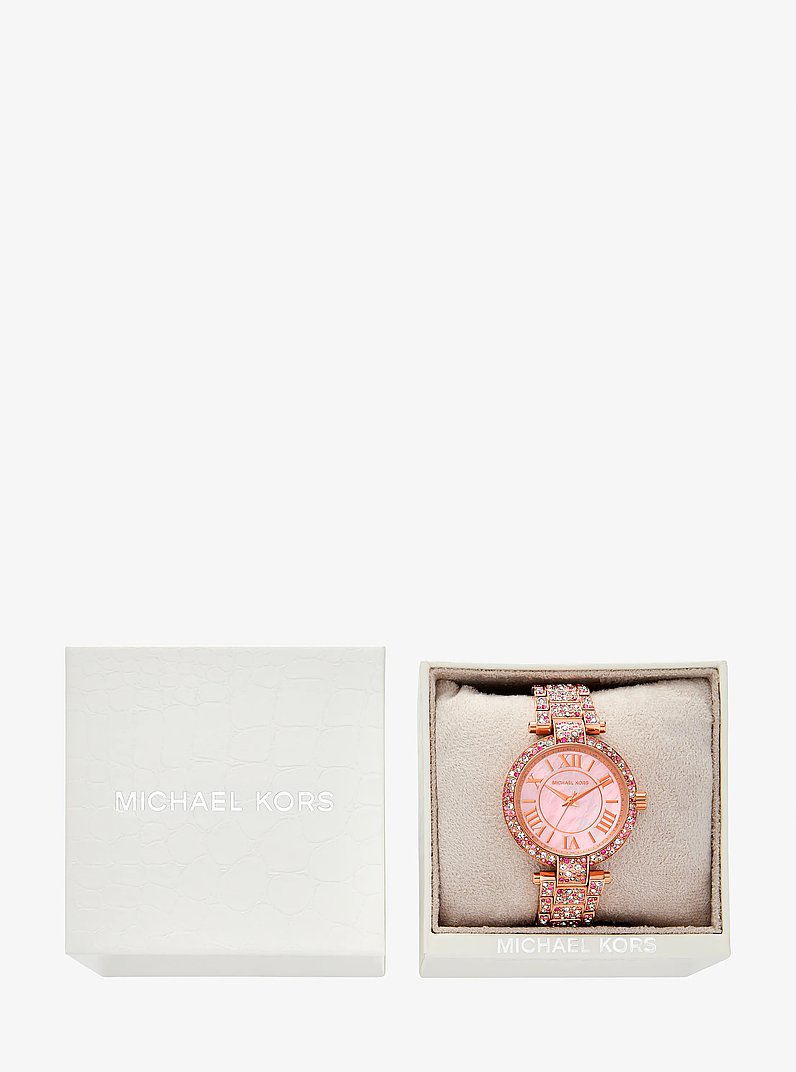 Limited-Edition Laney Pavé Rose Gold-Tone Watch in ROSE GOLD  display picture 3
