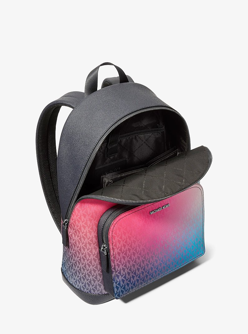 Cooper Ombr&eacute; Signature Logo Backpack in NAVY MULTI | Michael Kors