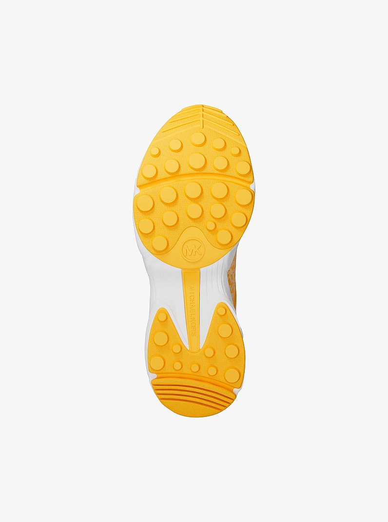 Espadrille Katrina en mat&eacute;riaux multiples in JAUNE MARGUERITE | Michael Kors