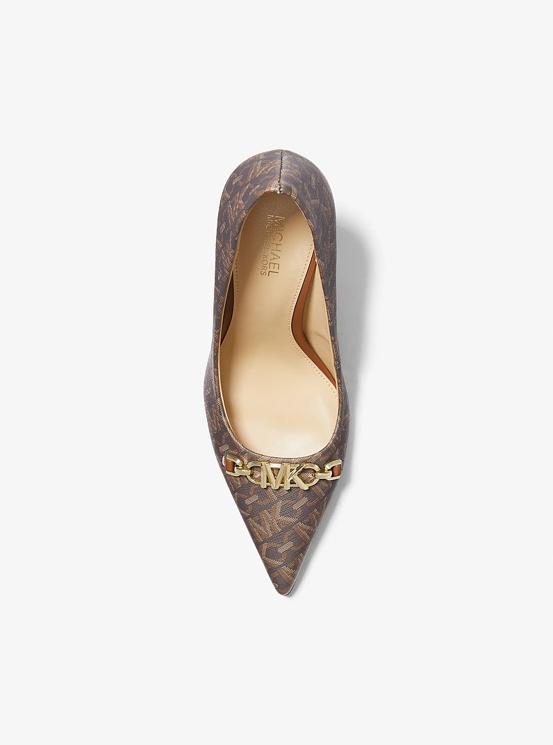 Tiffanie Empire Signature Logo Pump