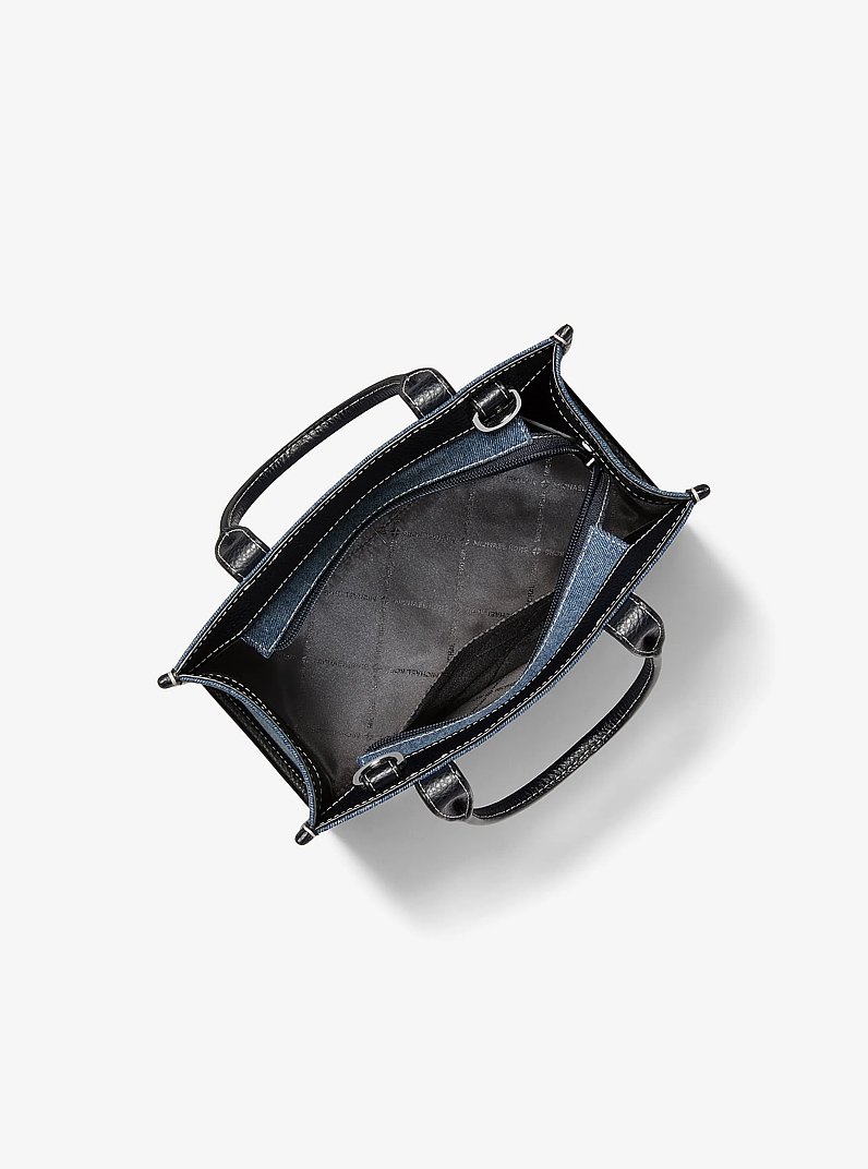 Bandolera convertible Cooper de denim in AZUL VINTAGE OSCURO LAVADO | Michael Kors