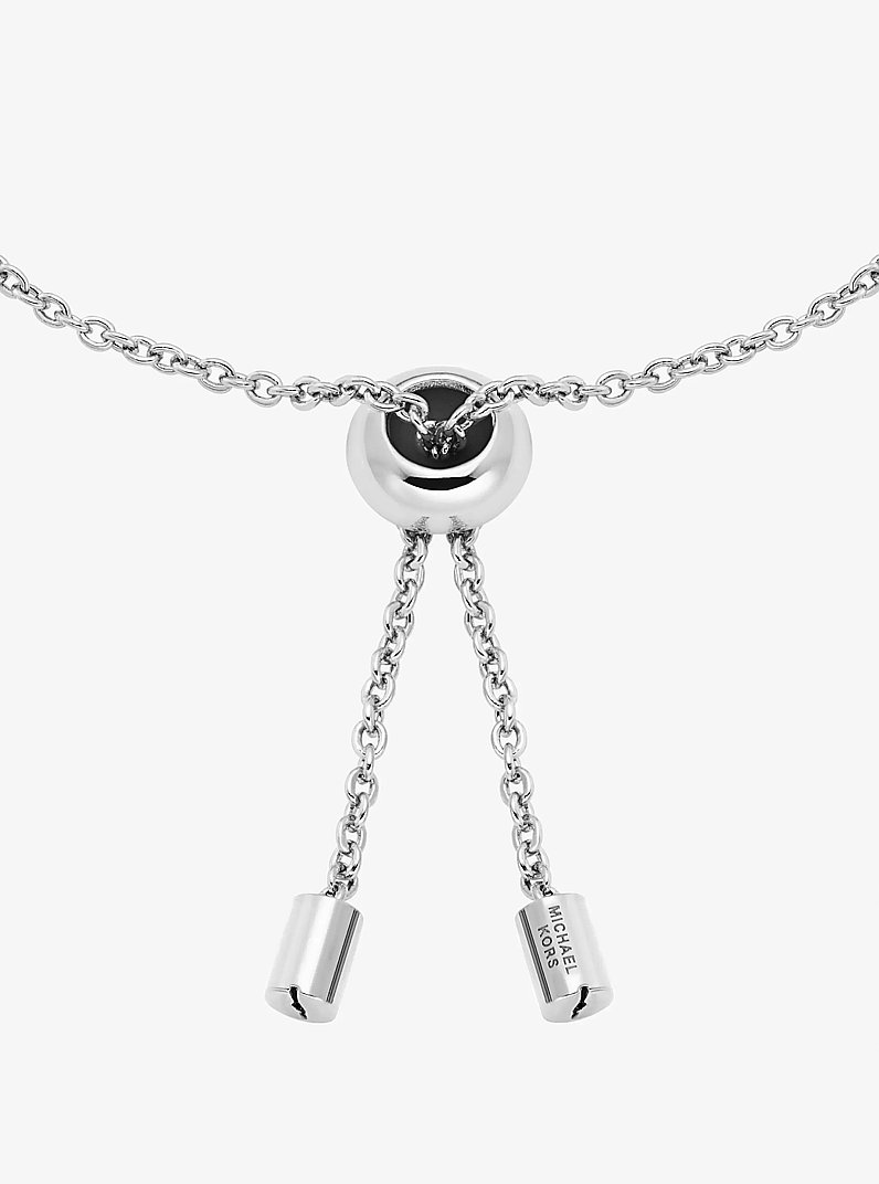 Pav&eacute; Bar Slider Bracelet in SILVER | Michael Kors