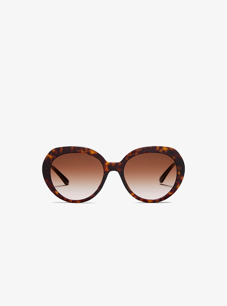 San Lucas Sunglasses in DARK TORTOISE | Michael Kors